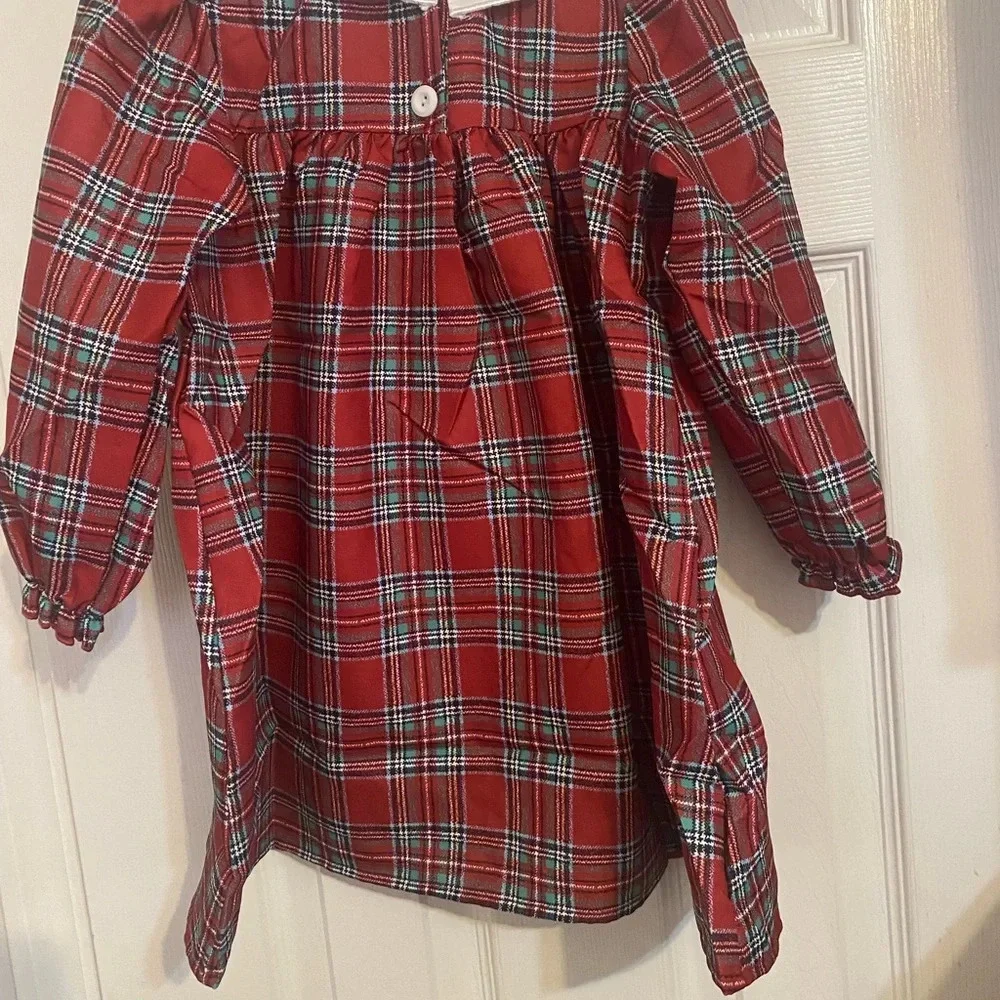New Plaid Christmas Dress